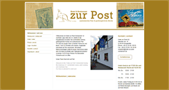 Desktop Screenshot of hotel-zur-post-ochsendorf.de